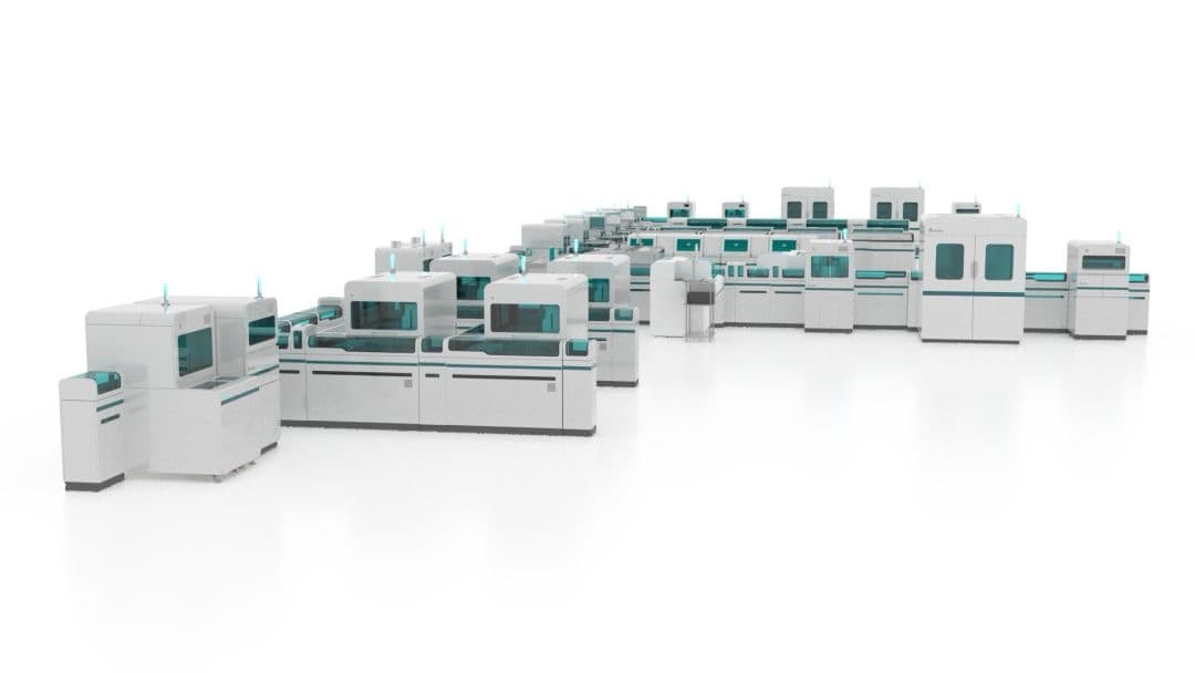 Biosystems laboratory automation line